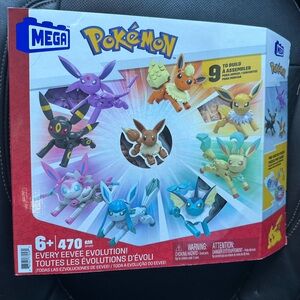 Pokémon Eevee Evolution Building Set NEW Unopened